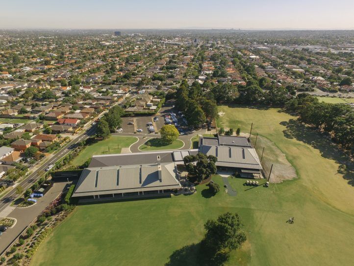 Roof - Metro golf club aerial